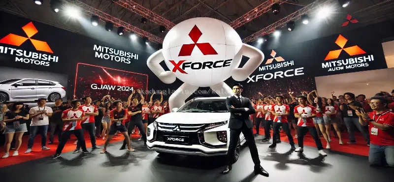 Mitsubishi Jakarta Hadirkan Rifat Sungkar dan Balon Joget untuk Promosi Xforce